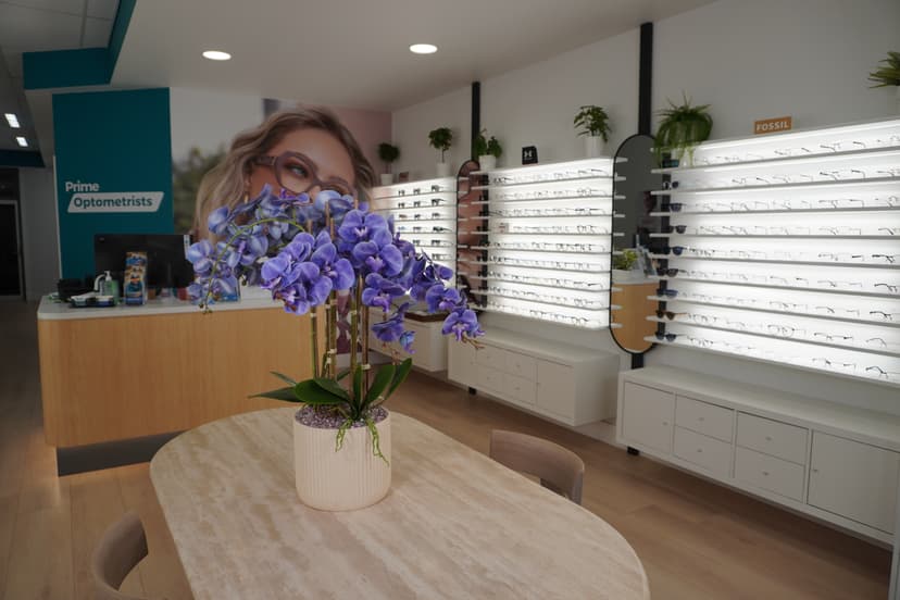 FL-41 migraine glasses dispensing at Prime Optometrists Auburn