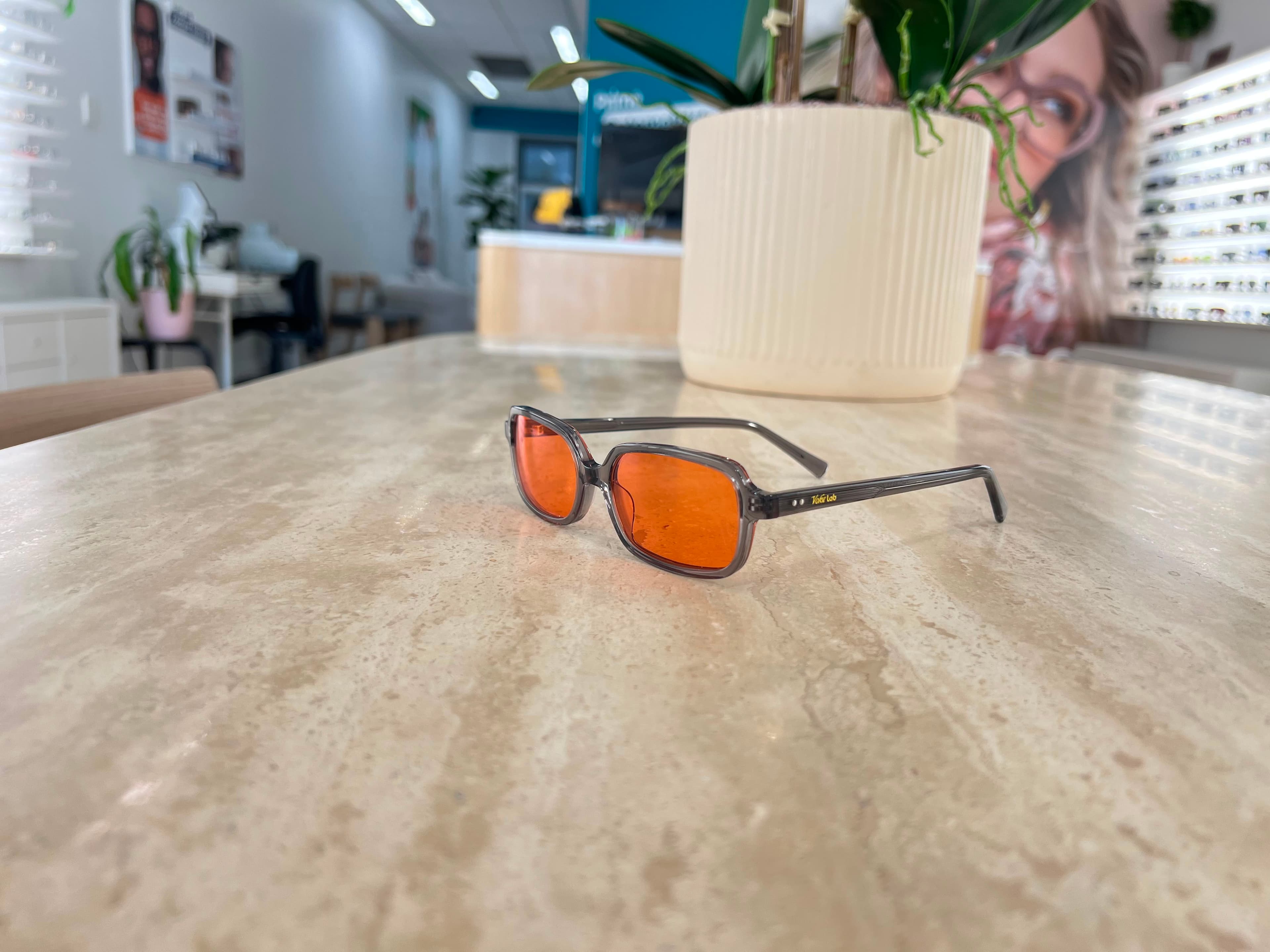 Cortex Crystal Grey FL-41 glasses second view