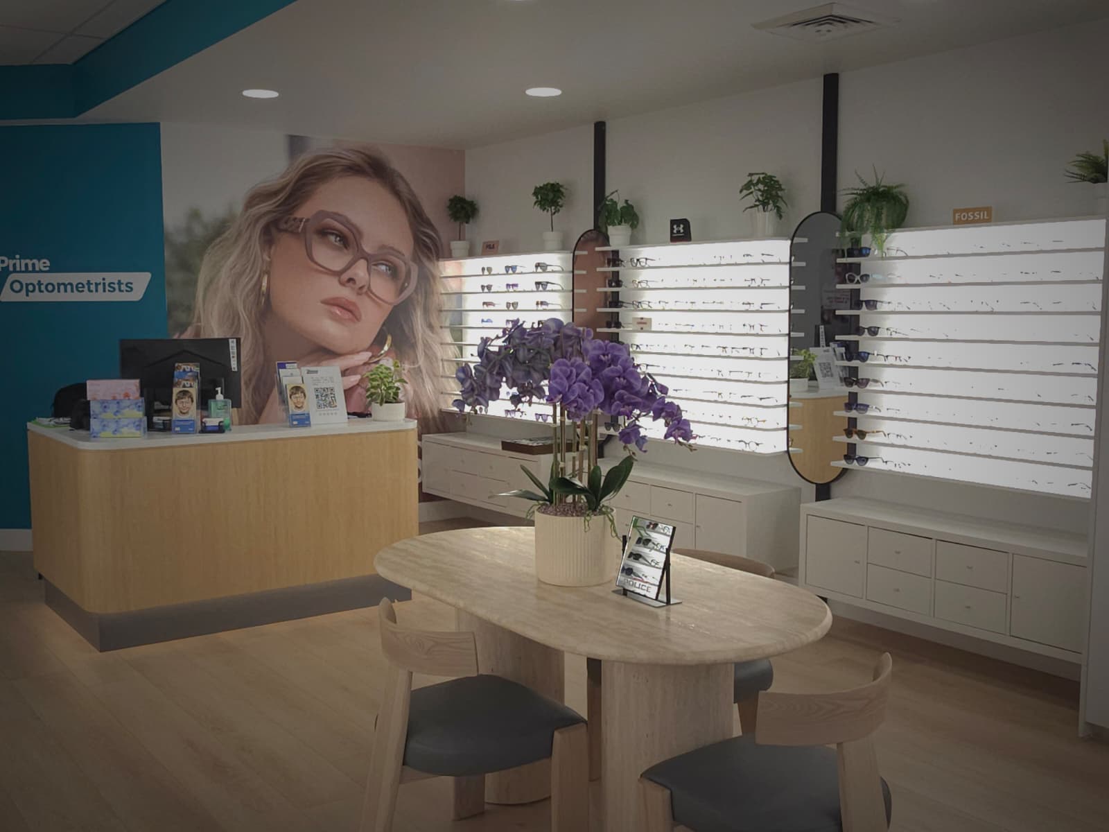 Prime Optometrists Auburn, interior