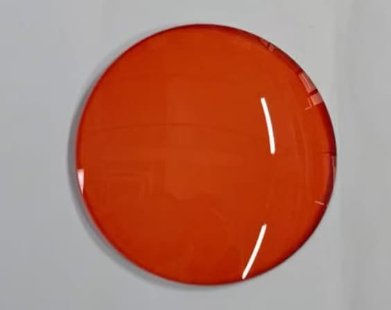 FL-41 rose-amber tinted migraine lens